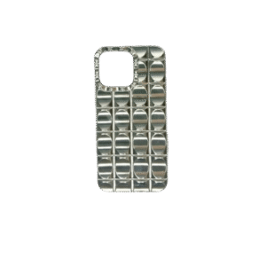 3D Spark fingerprint cut Iphone 15 Pro Max Silver