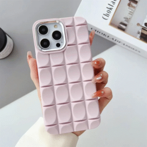 3D fingerprint cut Iphone 15 Pro Max Pink