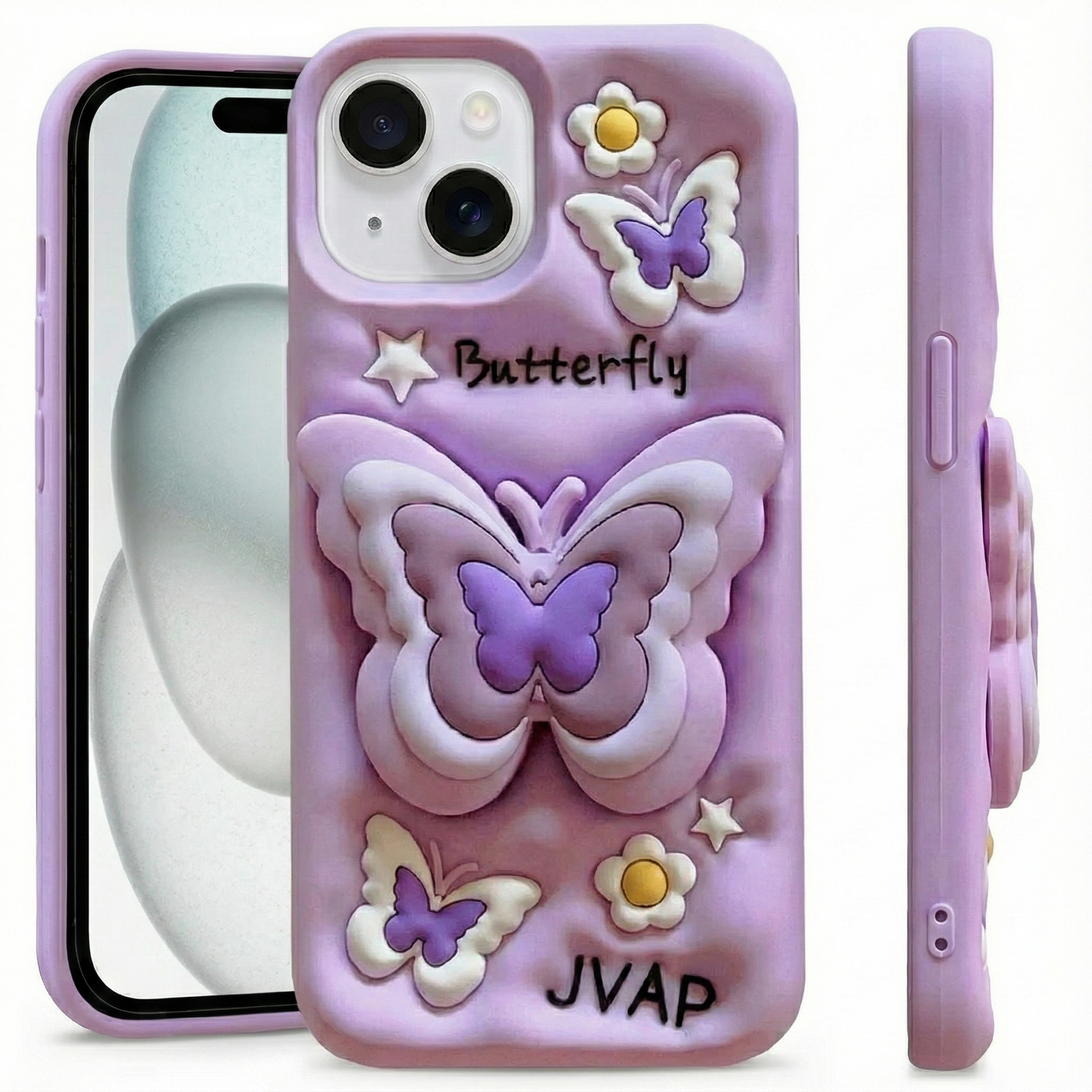 Purple butterfly ip 14p/15p