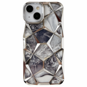 3d Hexagonal Iphone 14 Pro Silver
