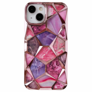 3d Hexagonal IPhone 14 Pro Pink