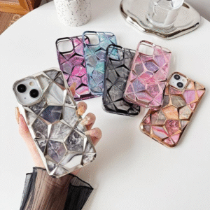 3d Hexagonal Iphone 14  black